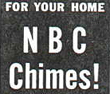 1938 NBC Chimes ad