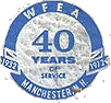 WFEA 40th anniversary logo