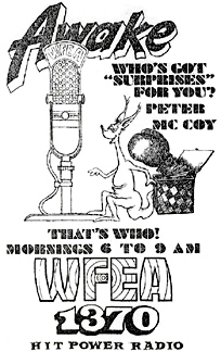 WFEA newspaper ad - May 24, 1971