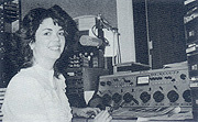 WFEA's Cindy Brooks in 1987